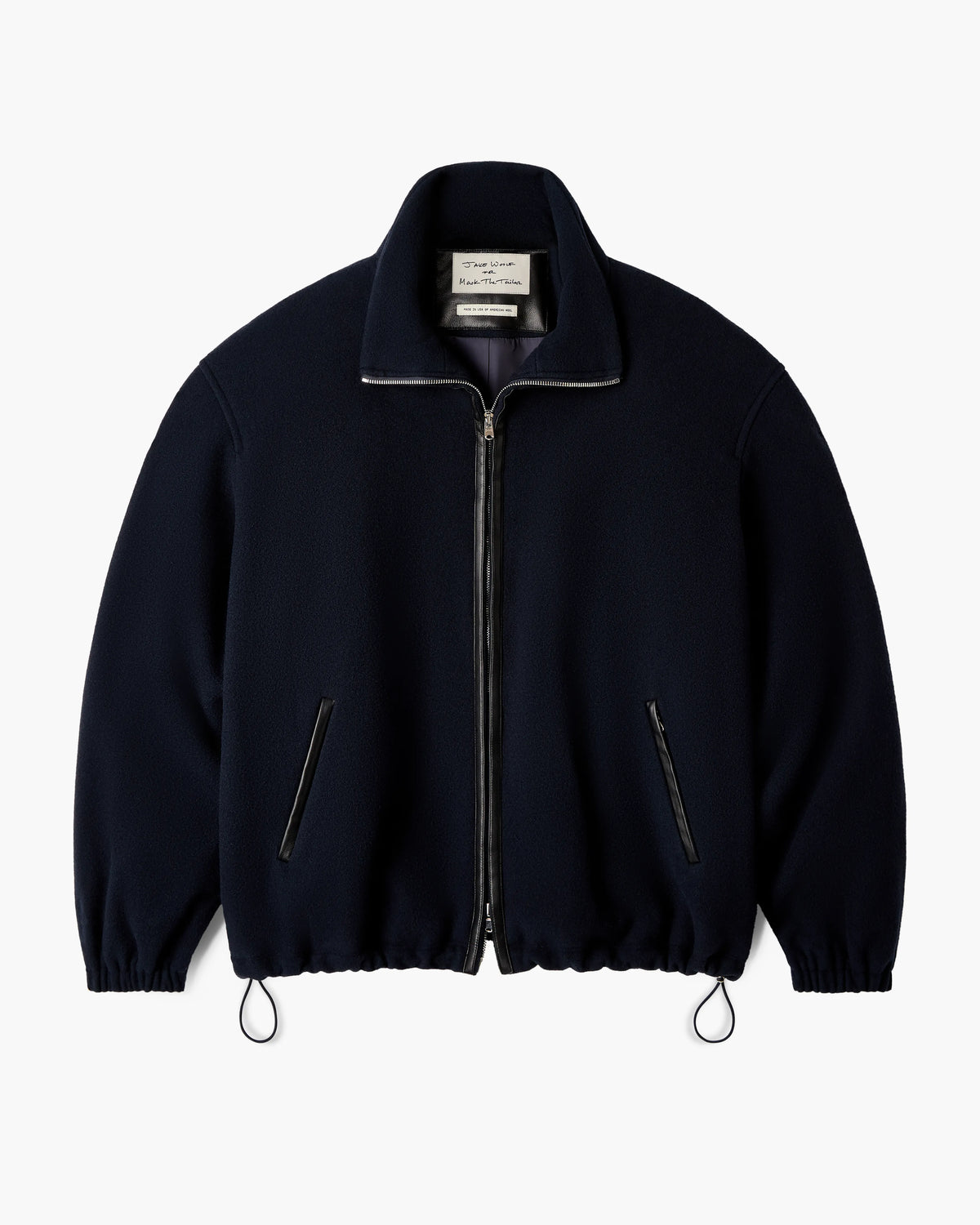 Jake Woolf for MTT Merino Fleece Jacket in Navy