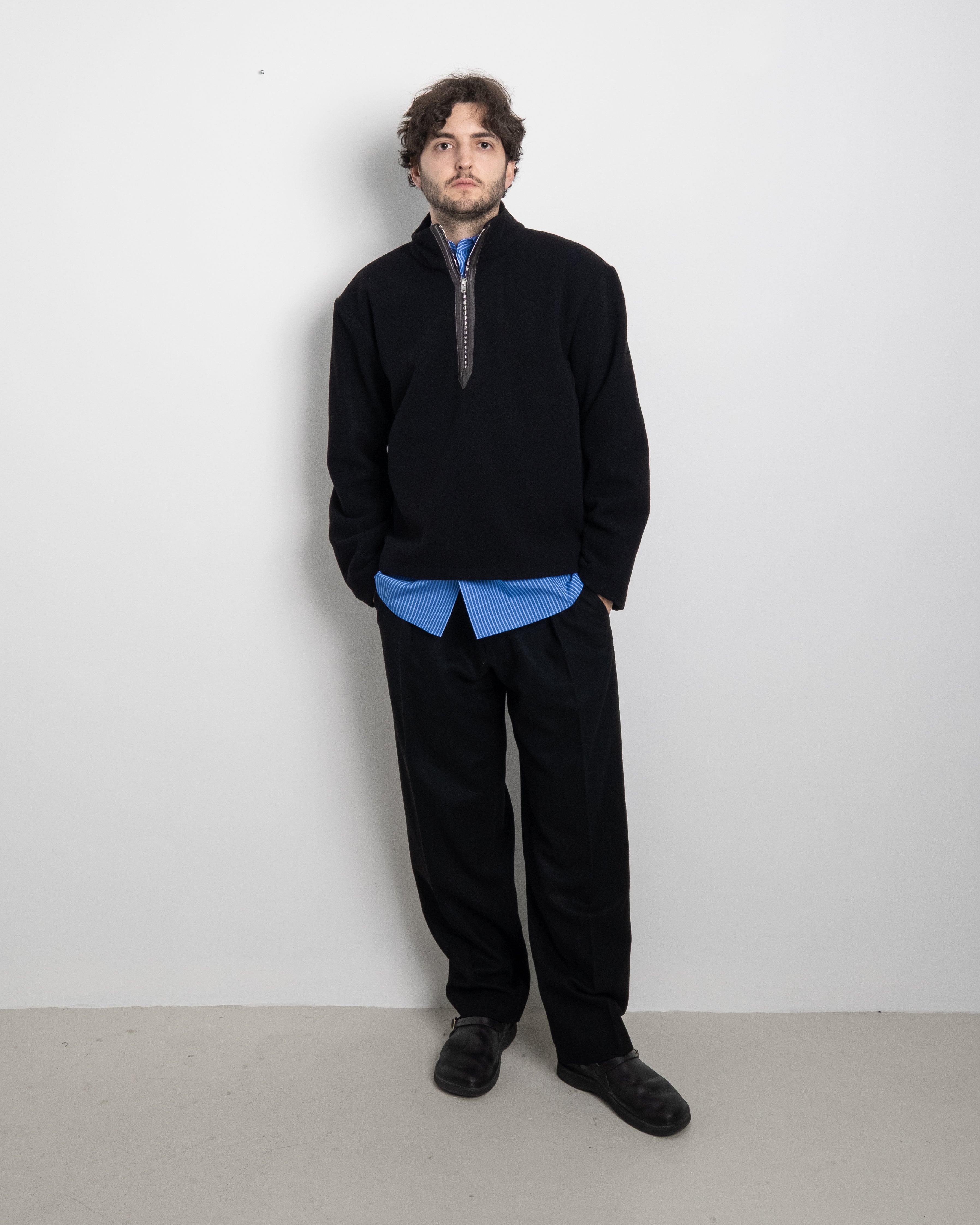 Park Place Pullover in Black