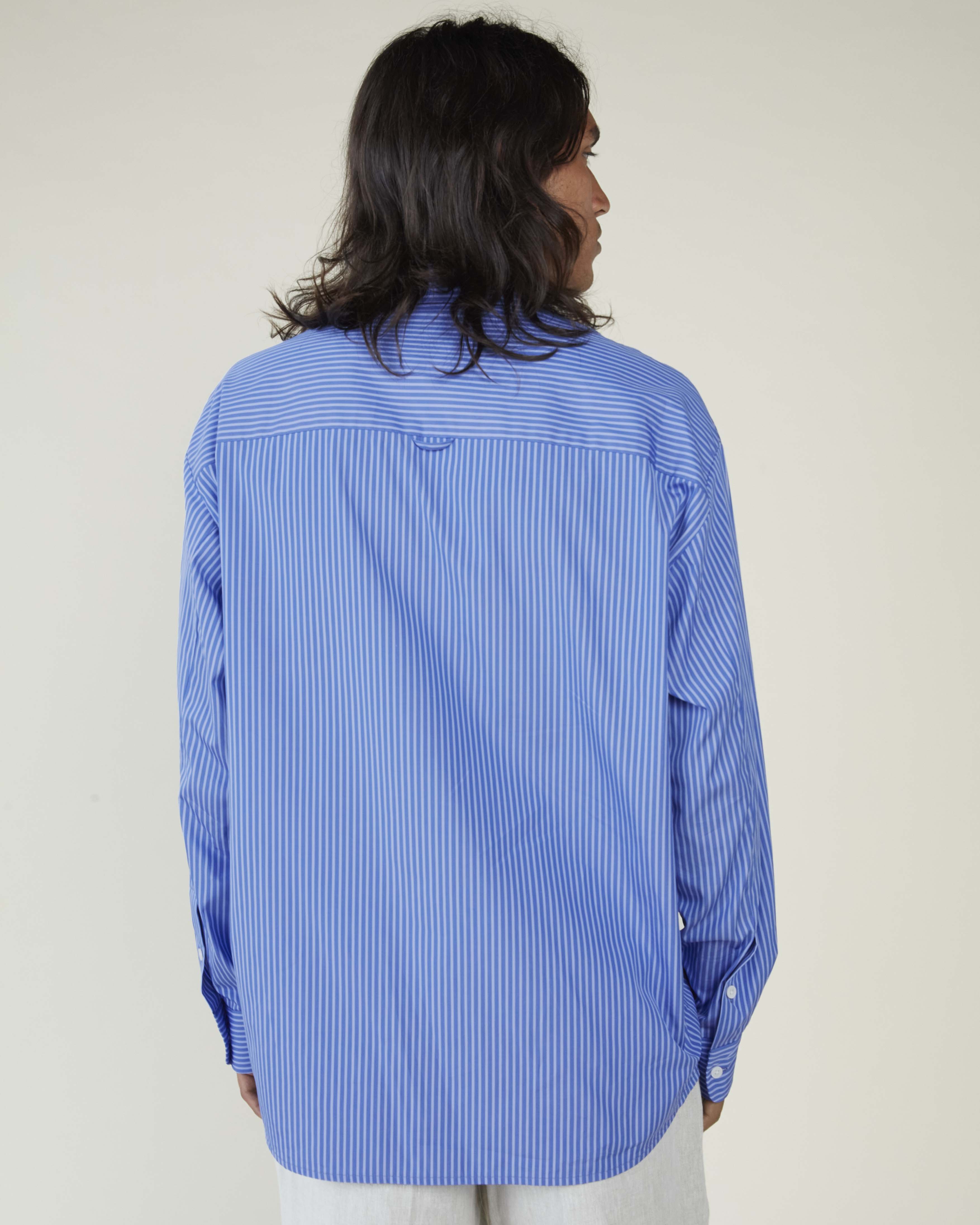 Statler Shirt in cotton poplin