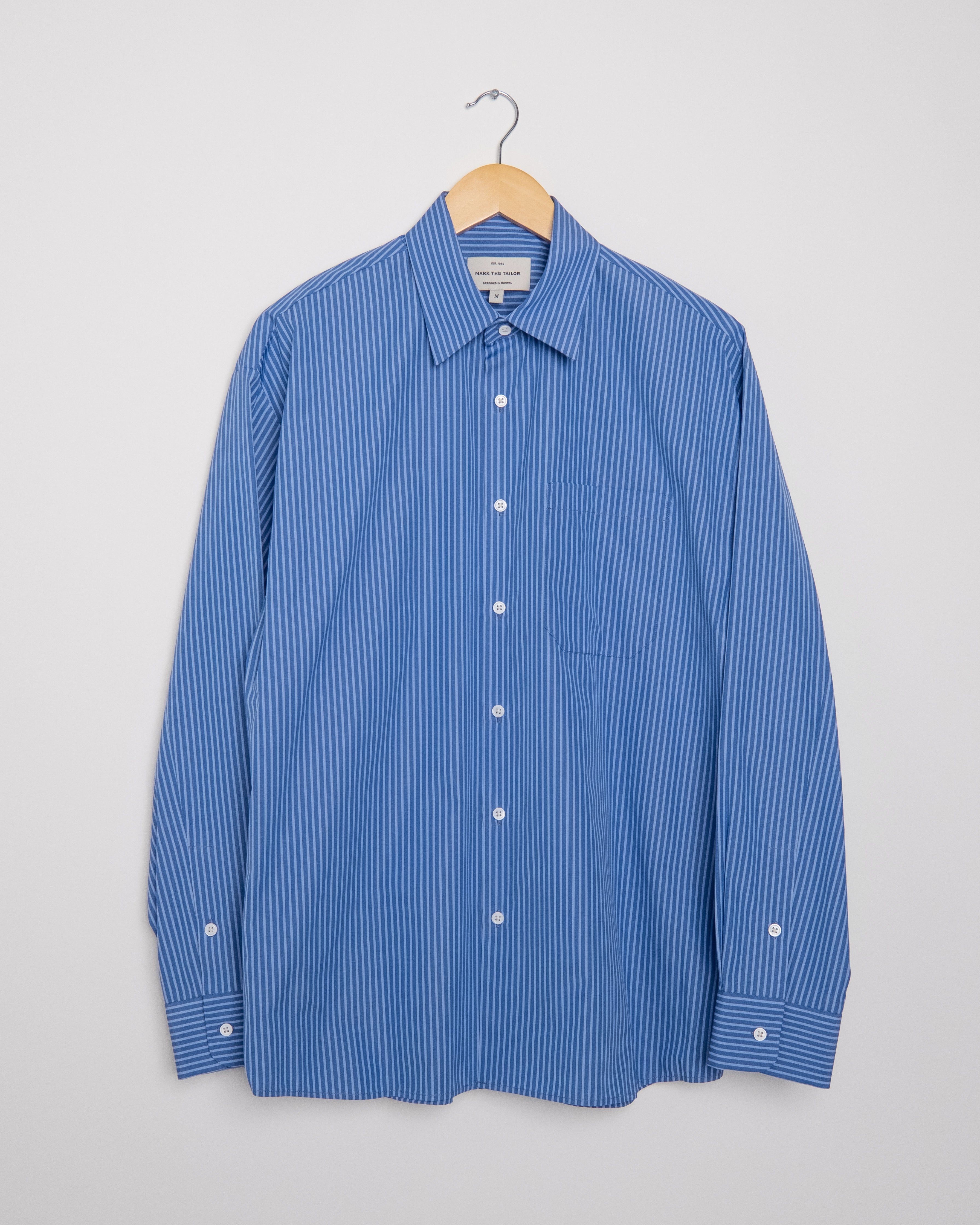 Statler Shirt in Blue Stripe