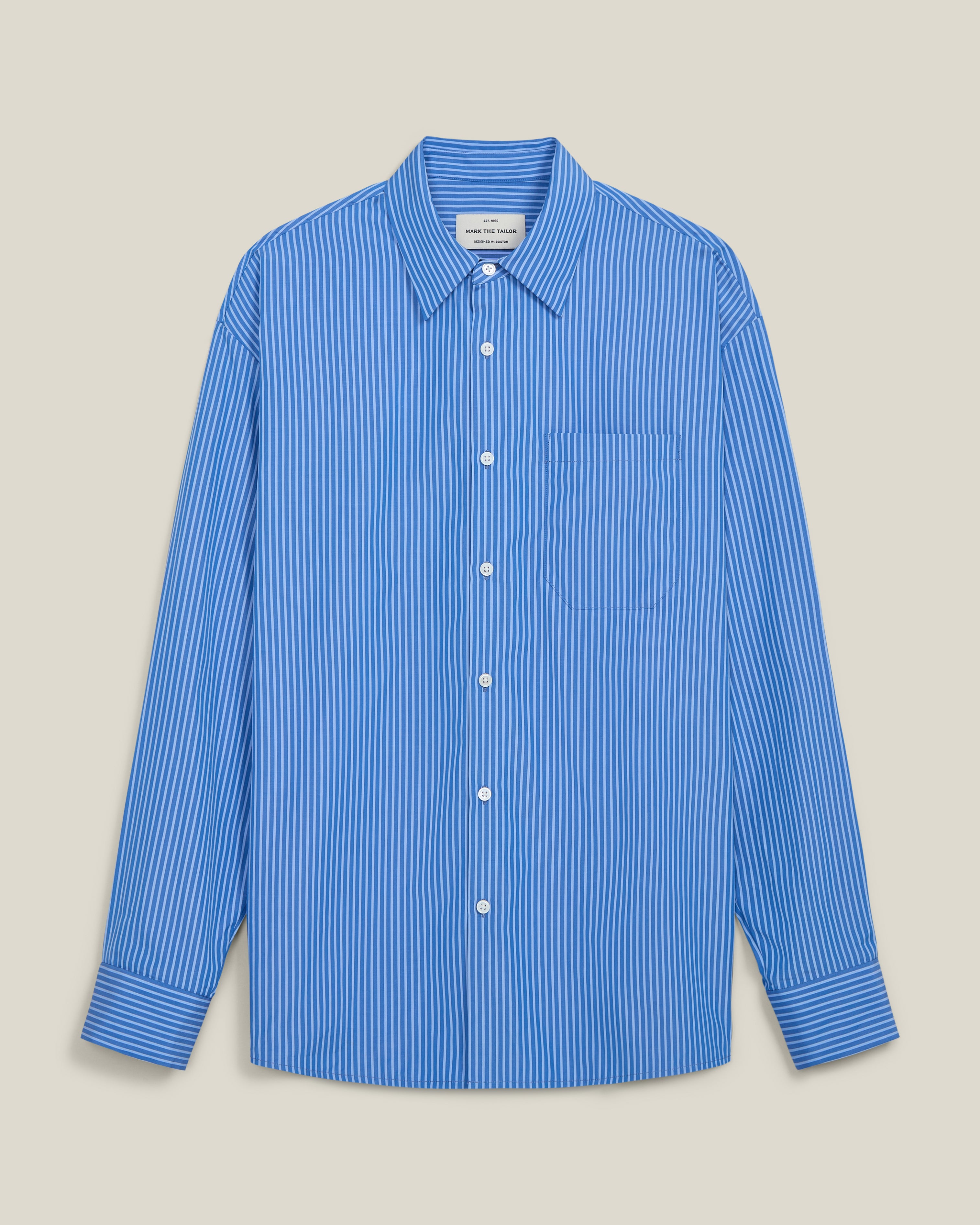 Statler Shirt in cotton poplin