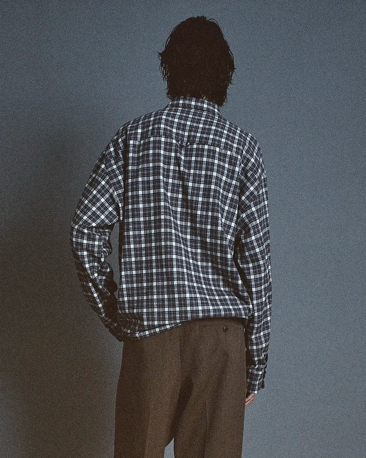 Statler Flannel in Blue Plaid