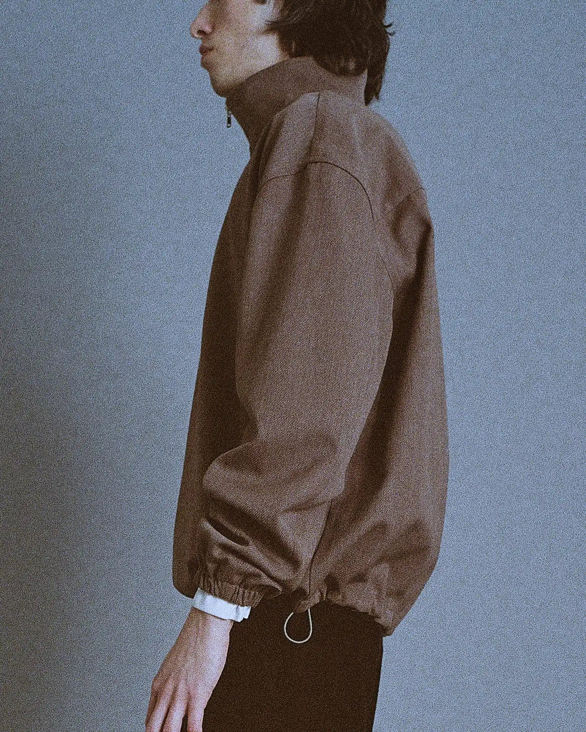 Berkley Pullover in Mélange Brown