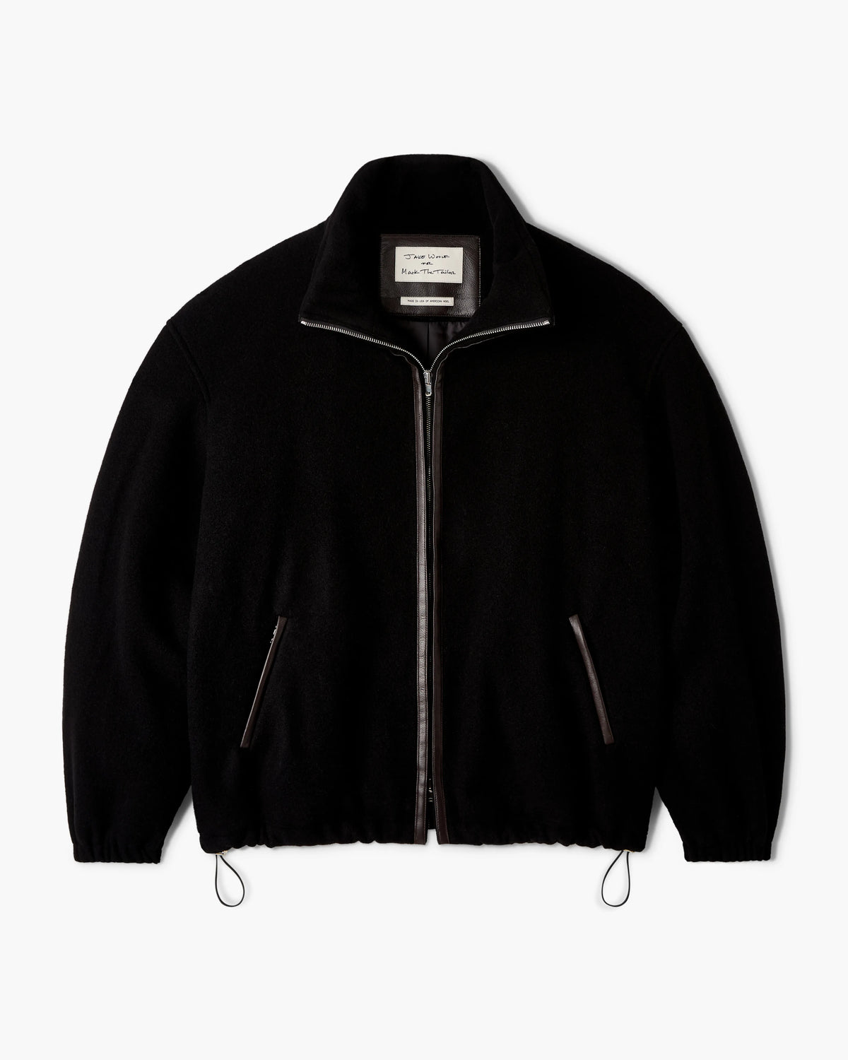 Jake Woolf for MTT Merino Fleece Jacket in Black