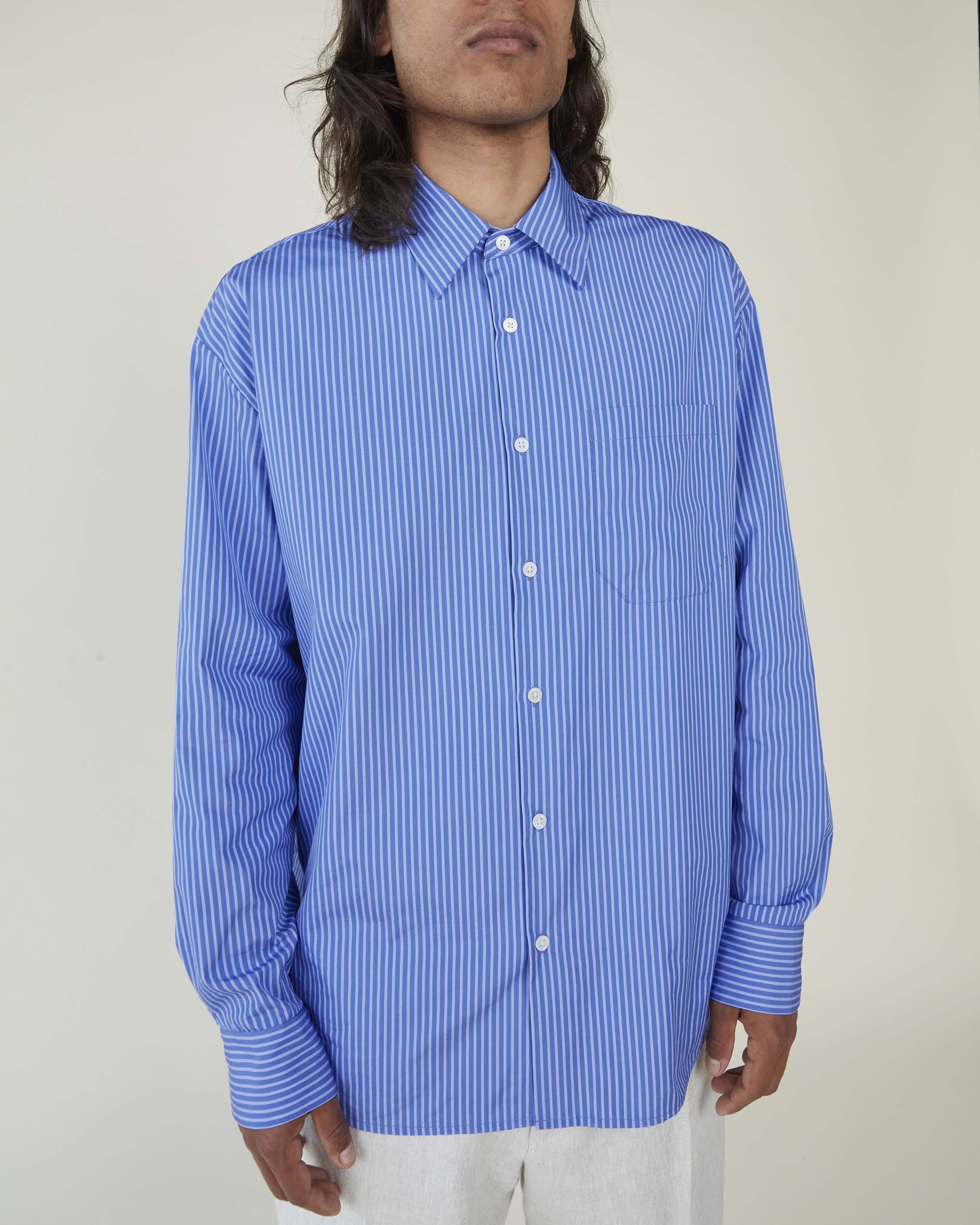 Statler Shirt in cotton poplin