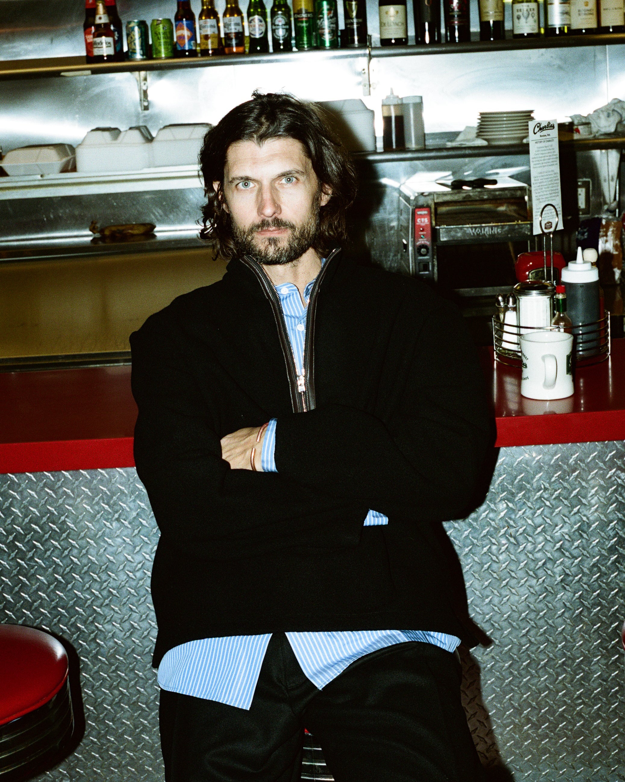 Park Place Pullover in Black