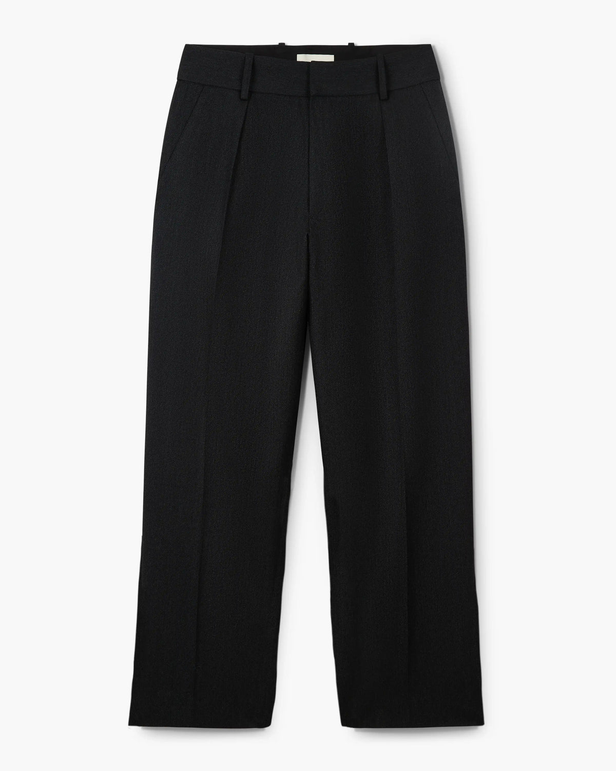 Longfellow Trousers in Mélange Black