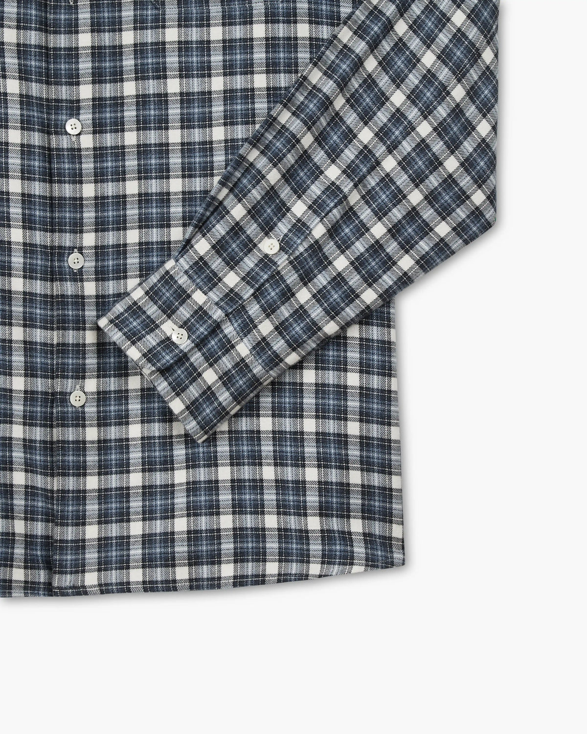 Statler Flannel in Blue Plaid