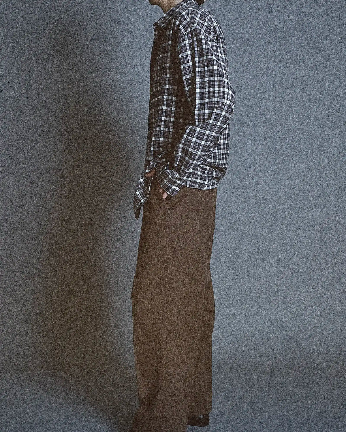 Statler Flannel in Blue Plaid
