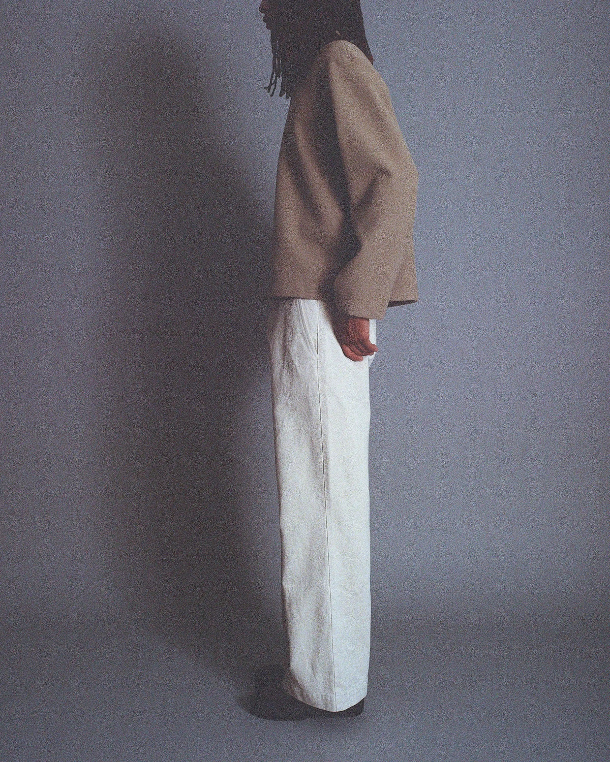 Warren Pant in Ecru